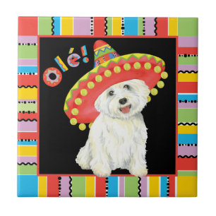 Fiesta Westie Tegeltje