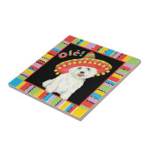 Fiesta Westie Tegeltje (Zijkant)