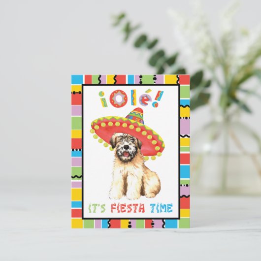 Fiesta Wheaten Kaart (Staand voorkant)