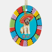 Fiesta Wheaten Keramisch Ornament (Rechts)