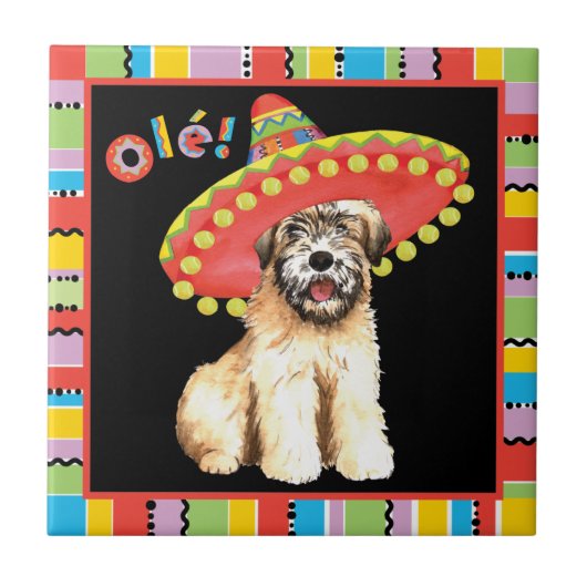 Fiesta Wheaten Tegeltje (Voorkant)