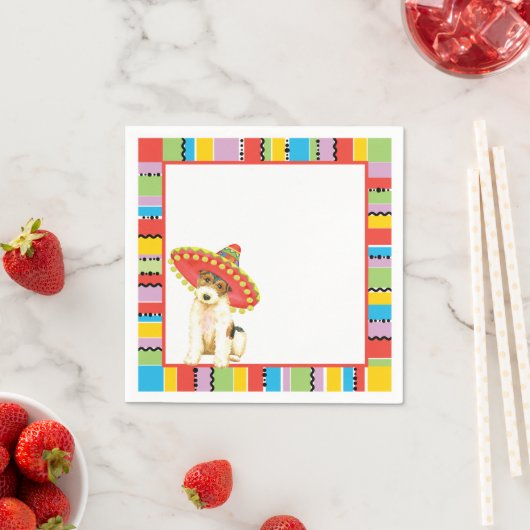 Fiesta Wire Fox Terrier Servet (Insitu)