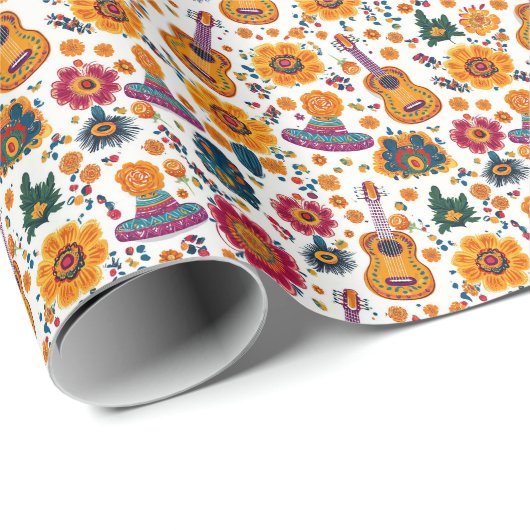 Fiesta Wrap Royale Cadeaupapier (Rol Hoek)