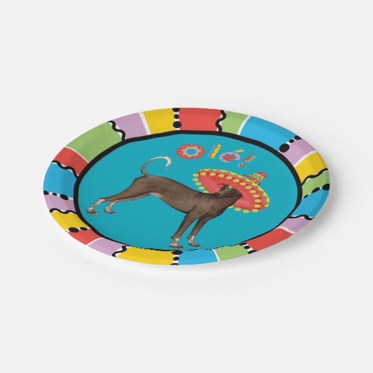 Fiesta Xolo Papieren Bordje (Gekanteld)