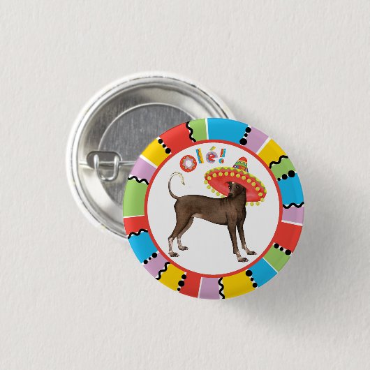 Fiesta Xolo Ronde Button 3,2 Cm (Voorkant /achterkant)