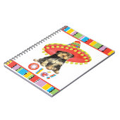 Fiesta Yorkie Notitieboek (Linkerzijde)
