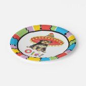 Fiesta Yorkie Papieren Bordje (Gekanteld)