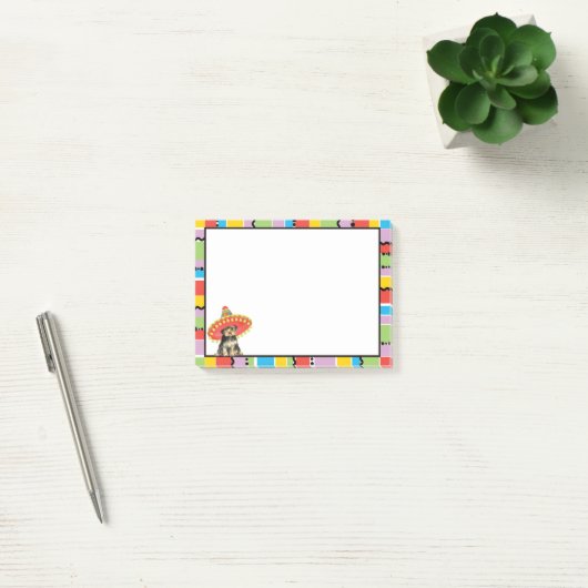 Fiesta Yorkie Post-it® Notes (Kantoor)