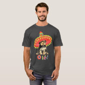 Fiesta Yorkie T-shirt (Voorkant volledig)