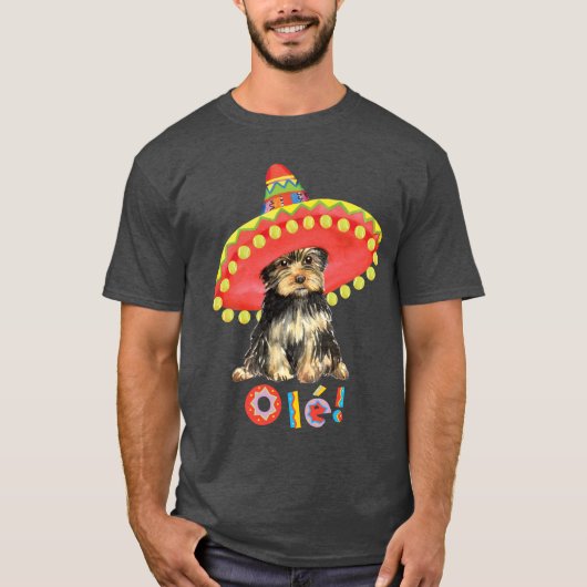 Fiesta Yorkie T-shirt (Voorkant)
