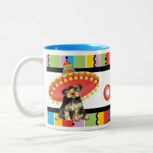 Fiesta Yorkie Tweekleurige Koffiemok
