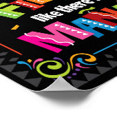 FIESTA ZOALS ER GEEN MANANA Party Sign Print IS (Hoek)