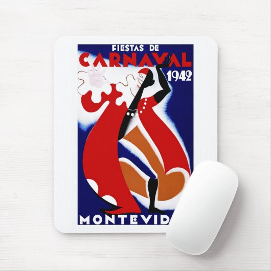 Fiestas de Carnaval ~ Montevideo Muismat (Met muis)