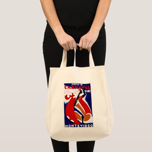 Fiestas de Carnaval ~ Montevideo Tote Bag (Voorkant (product))