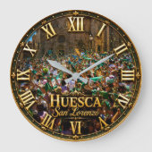 Fiestas de San Lorenzo de Huesca Grote Klok (Voorkant)