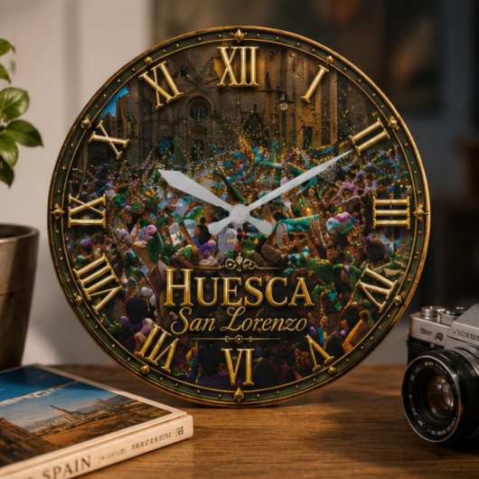 Fiestas de San Lorenzo de Huesca Grote Klok