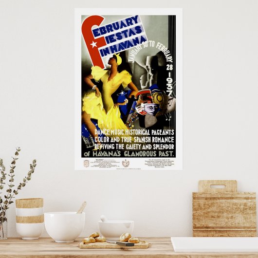 Fiestas Havana Poster (Keuken)