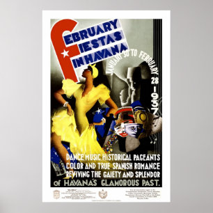 Fiestas Havana Poster