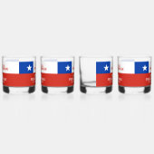 Fiestas Patrias Onafhankelijkheidsdag Chili Vlag Whisky Glas (Rechts)