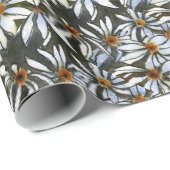 "Fiesty Floral #3" Vloertuinwerkpapier Cadeaupapier (Rol Hoek)