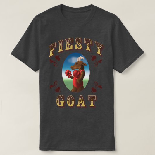 Fiesty Goat T-shirt (Design voorkant)
