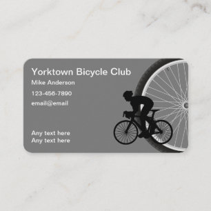 Fietclub Thema Visitekaartjes