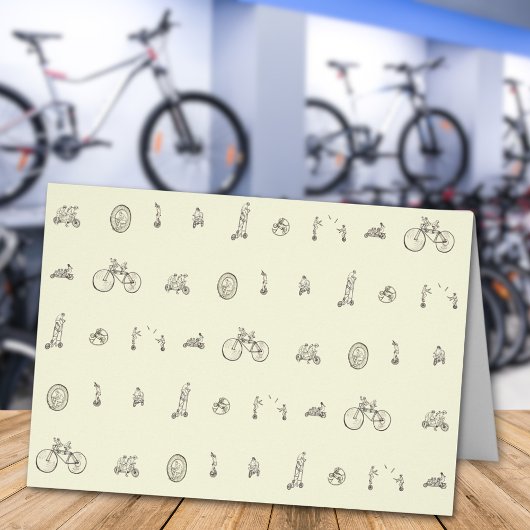 Fieters op Vreemde Fietsen Grappige Fietstekening