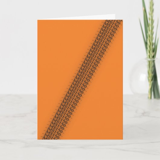 Fiets 150 van lidstaten dankt u bedankkaart (Voorkant)