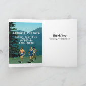 Fiets 150 van lidstaten dankt u bedankkaart (Binnen)