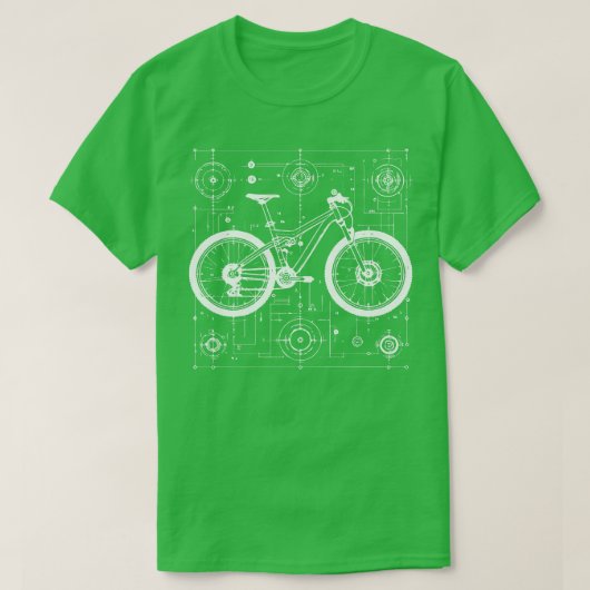 fiets 1 t-shirt (Design voorkant)