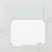 fiets - Aangepaste flatpanel-kaarten Kaart (Voorkant / Achterkant)