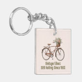  fiets aangepaste Sleutelhanger (Voorkant Links)