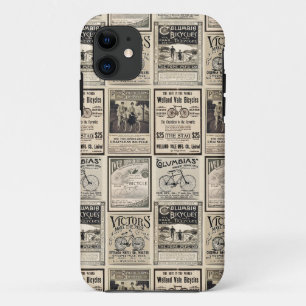  fiets Adverteren collage-advertenties Case-Mate iPhone Case