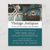  fiets, Antiek dealer, winkel Flyer (Voorkant)