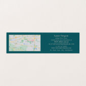 fiets, Antiek dealer, winkel gedetailleerd Visitekaartje (Binnenkant ongevouwen)