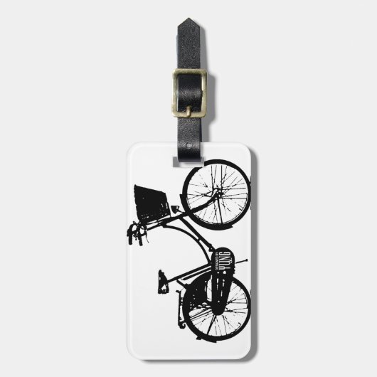 fiets bagagelabel (Voorkant verticaal)