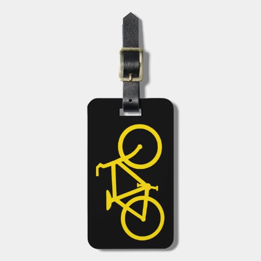 fiets bagagelabel (Voorkant verticaal)