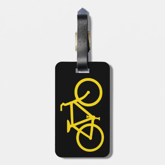 fiets bagagelabel (Achterkant verticaal)