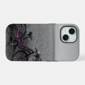 Fiets bij Mackinac Selecteer kleur iPhone Case iPhone 15 Case (Achterkant horizontaal)