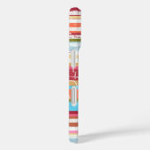 Fiets . black-bike & strepen gepersonaliseerd Case-Mate iPhone case (Achterkant / Rechts)