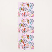 Fiets Bloemen Yoga Mat