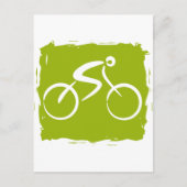 fiets briefkaart (Voorkant)