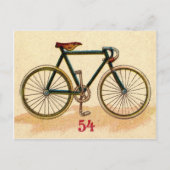  fiets briefkaart (Voorkant)