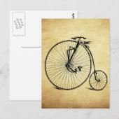 fiets briefkaart (Voorkant / Achterkant)