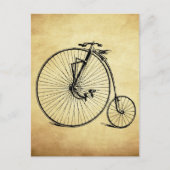 fiets briefkaart (Voorkant)