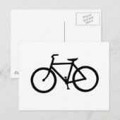 fiets briefkaart (Voorkant / Achterkant)