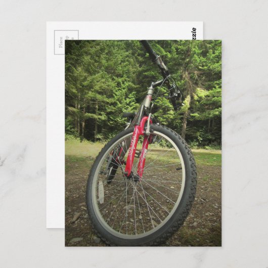 Fiets Briefkaart (Voorkant / Achterkant)