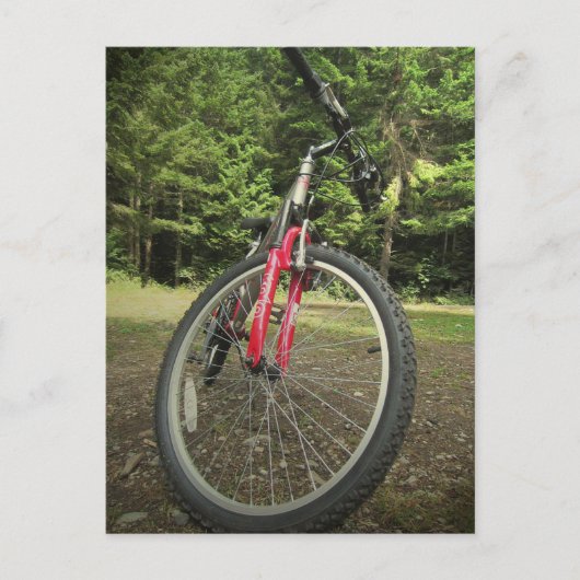 Fiets Briefkaart (Voorkant)