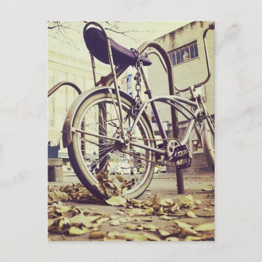 Fiets Briefkaart (Voorkant)