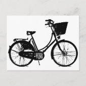 fiets briefkaart (Voorkant)